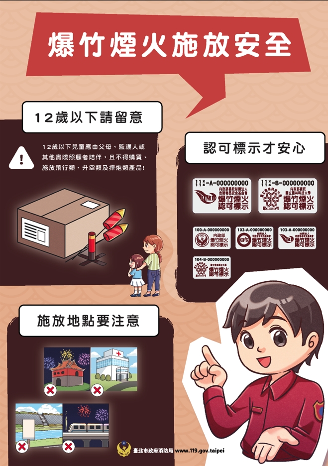 [政令宣導］爆竹煙火施放安全